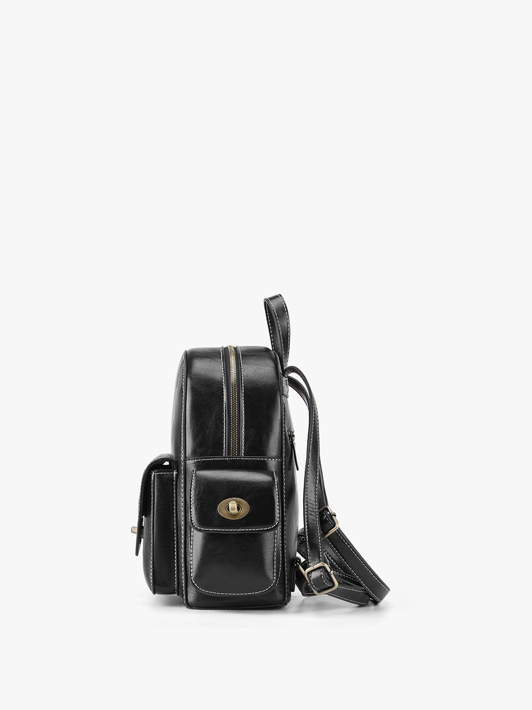 Alison Vintage Vegan Leather Mini Backpack– Ecosusi