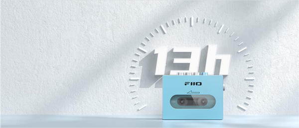 FIIO FIO-CP13-T ポータブルカセット CP13 Transparent 透明