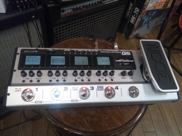 ZOOM G5」レビュー！低価格マルチエフェクターの実力 | 魔法の箱研究所