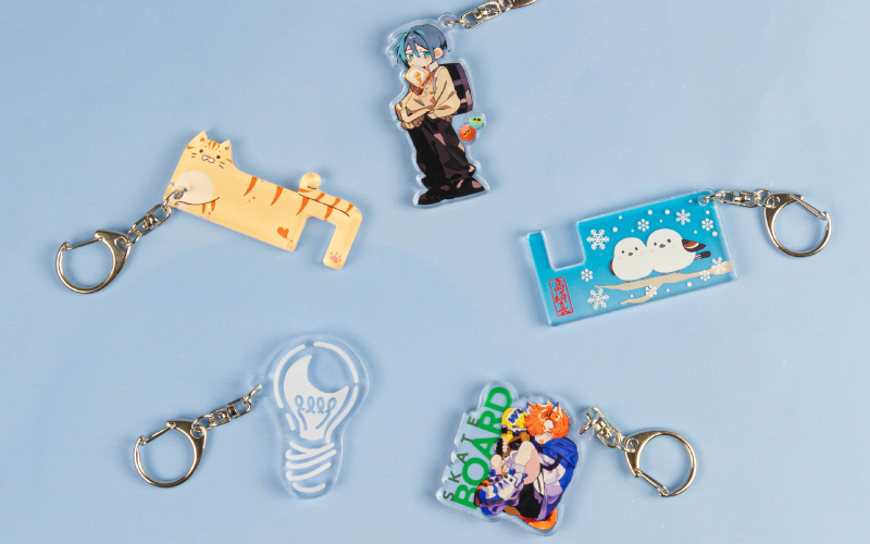 アクリル厚口キーホルダー | 同人誌印刷・グッズ制作｜株式会社栄光