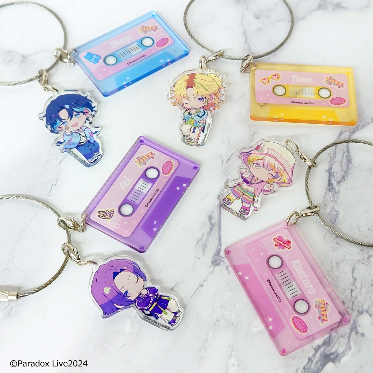 Paradox Live×COLLABOCAFEHONPO BLANC 2024 ランダム販売カセット