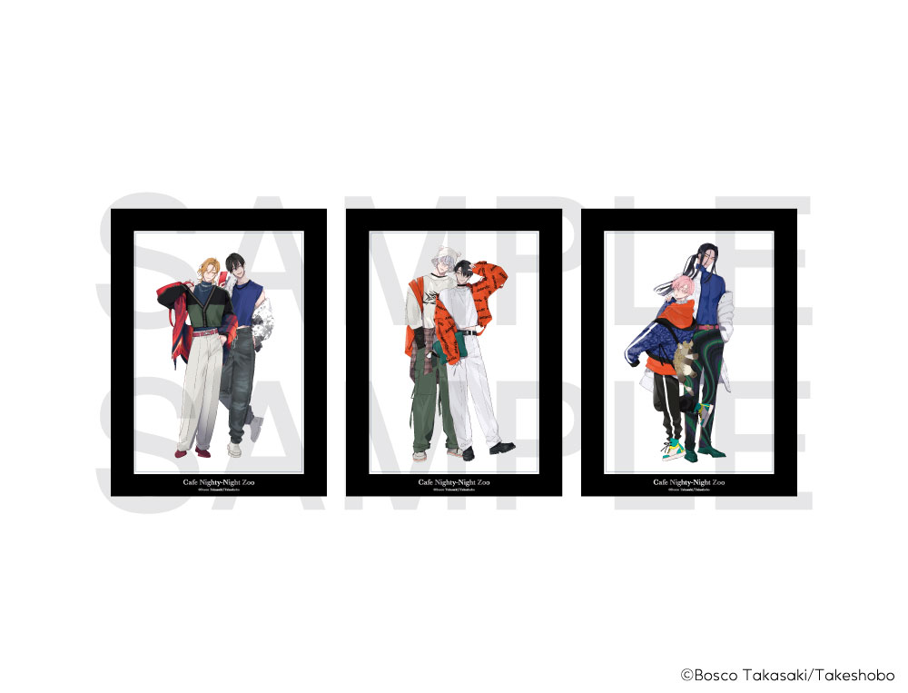 高崎ぼすこ先生×COLLABOCAFEHONPO BLANC 2025 A4サイズキャラファイン