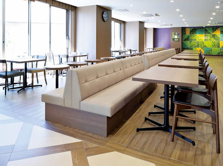 ビストン｜飲食店ソファ ベンチシートソファ｜E家具.JP