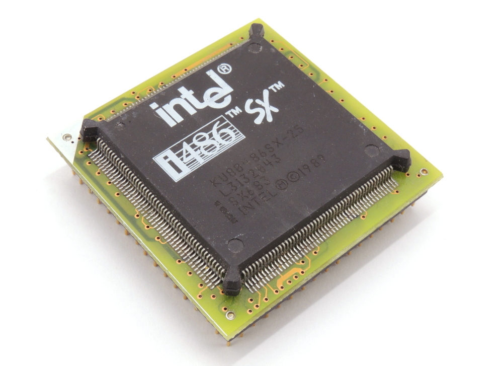 Intel i486 SX SX683 Processor 25MHz CPU KU80486SX-25 PGA Module