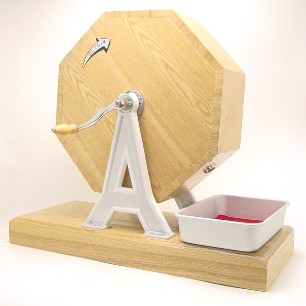 木製福引回転抽選器 45cm～抽選用品・抽選グッズ・抽選器・抽選箱