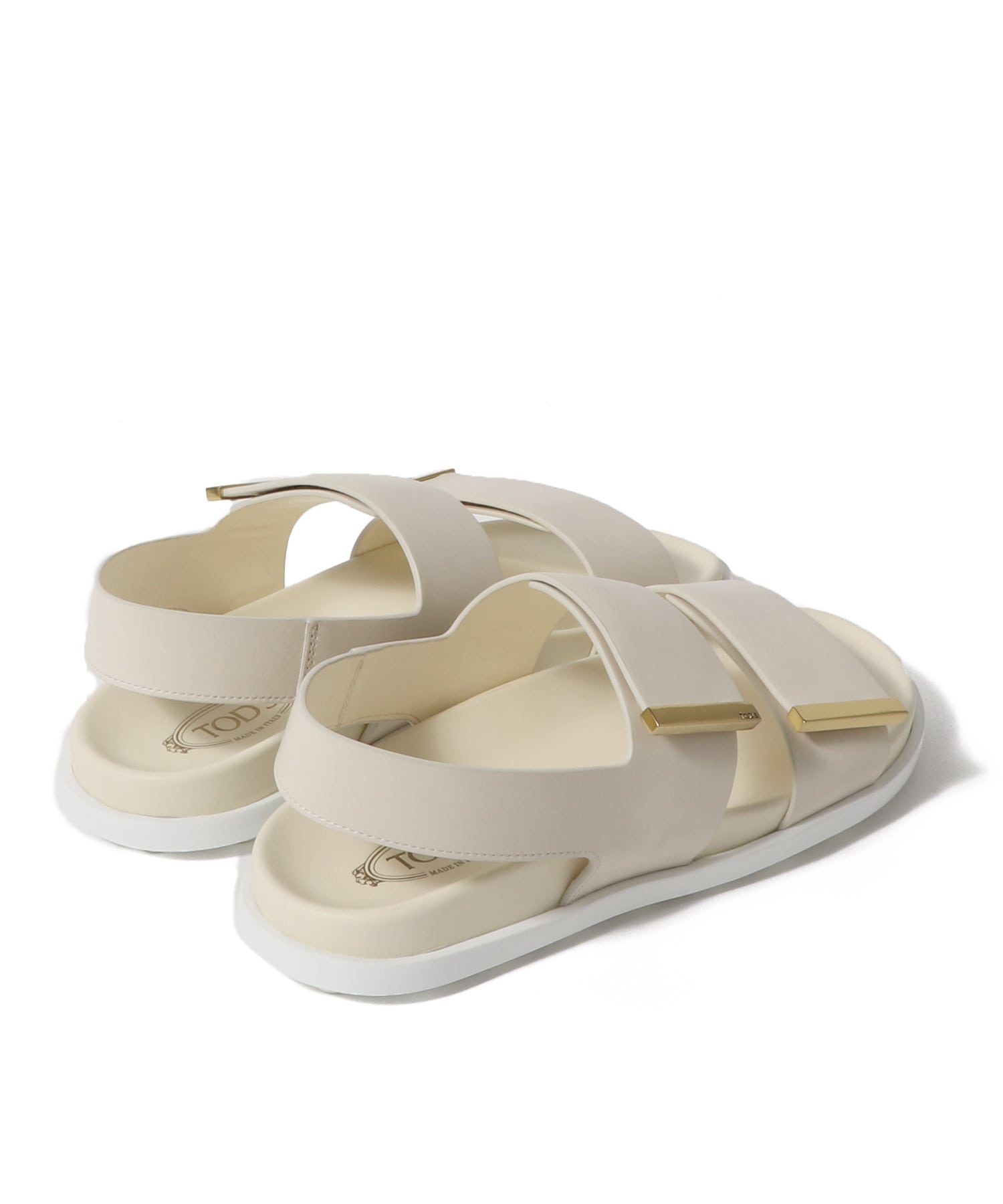 TOD'S / メタルレザー サンダル｜ESTNATION ONLINE STORE