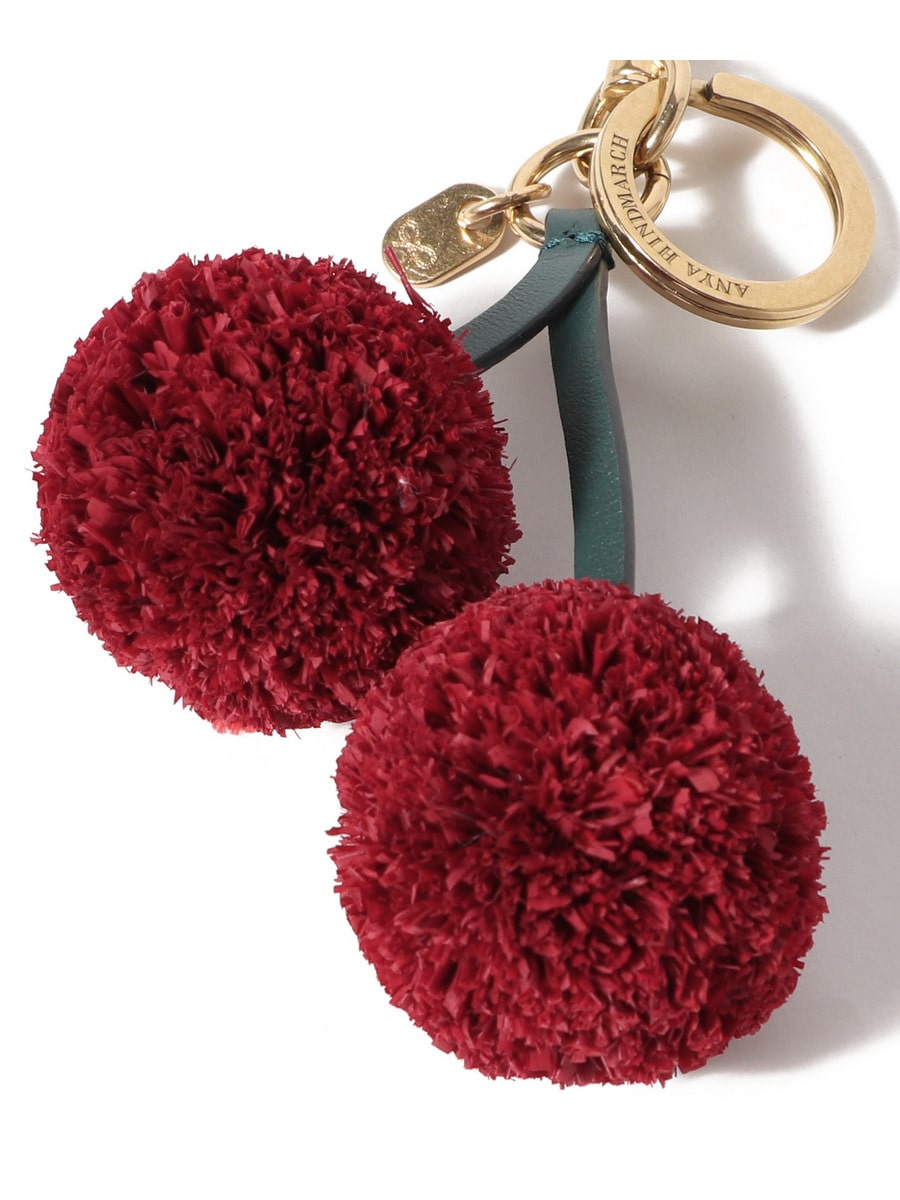 ANYA HINDMARCH / ラフィア チェリー チャーム｜ESTNATION ONLINE