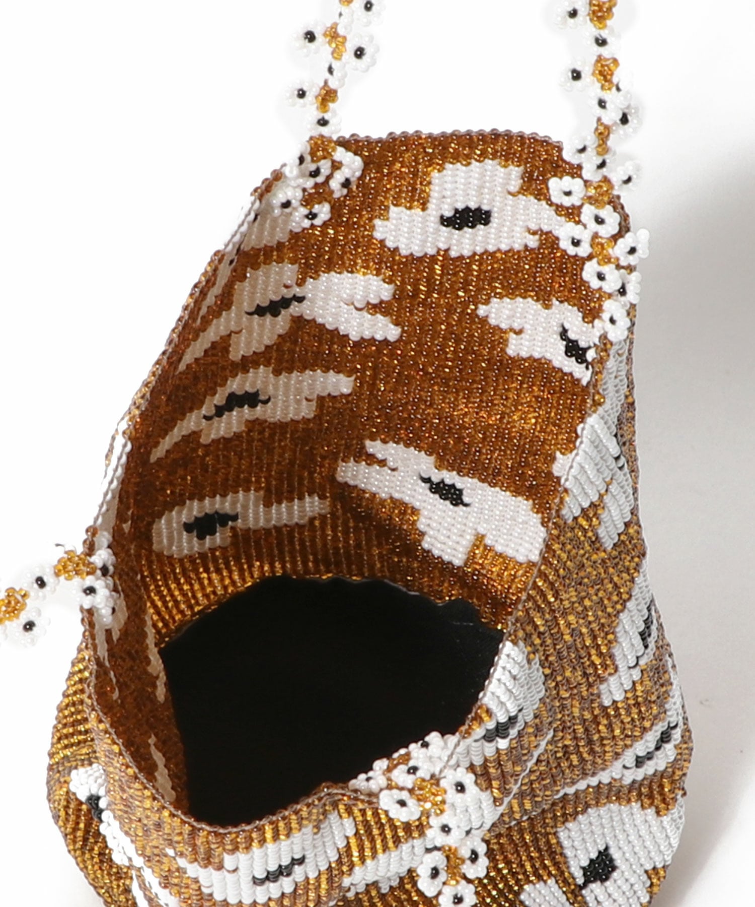 Pura Utz / BROWN FLOWER DREAM ビーズバッグ｜ESTNATION ONLINE STORE