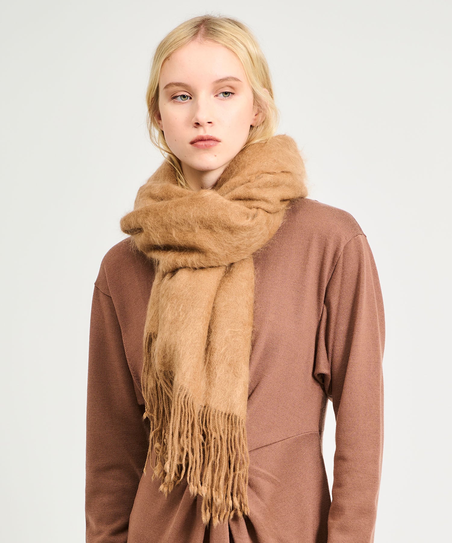 ESTNATION / カシミヤファー ストール｜ESTNATION ONLINE STORE