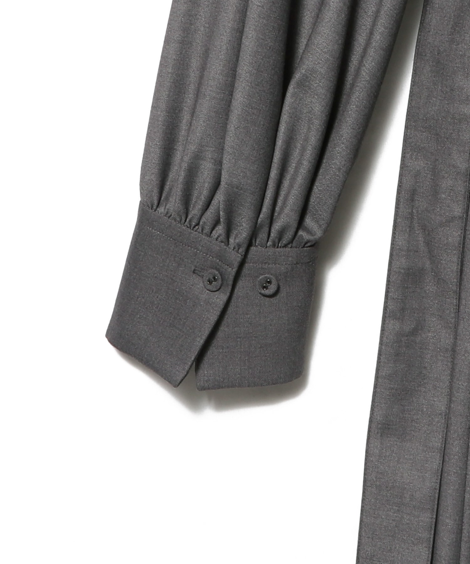 ESTNATION / ストレッチギャバジン カシュクールワンピース｜ESTNATION