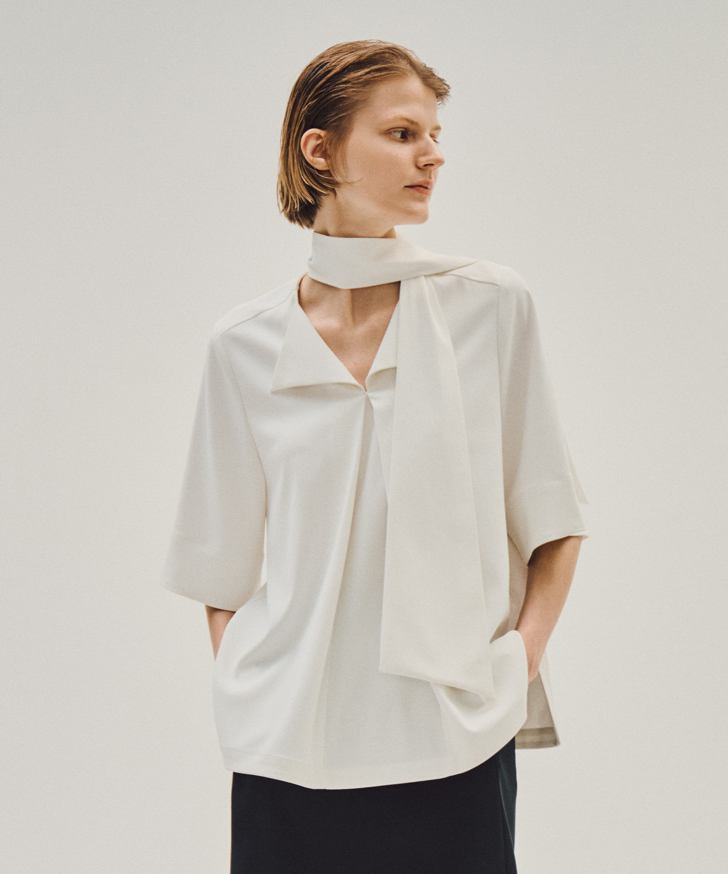 COLUMN / ボウタイブラウス＜PERMANENT＞｜ESTNATION ONLINE STORE