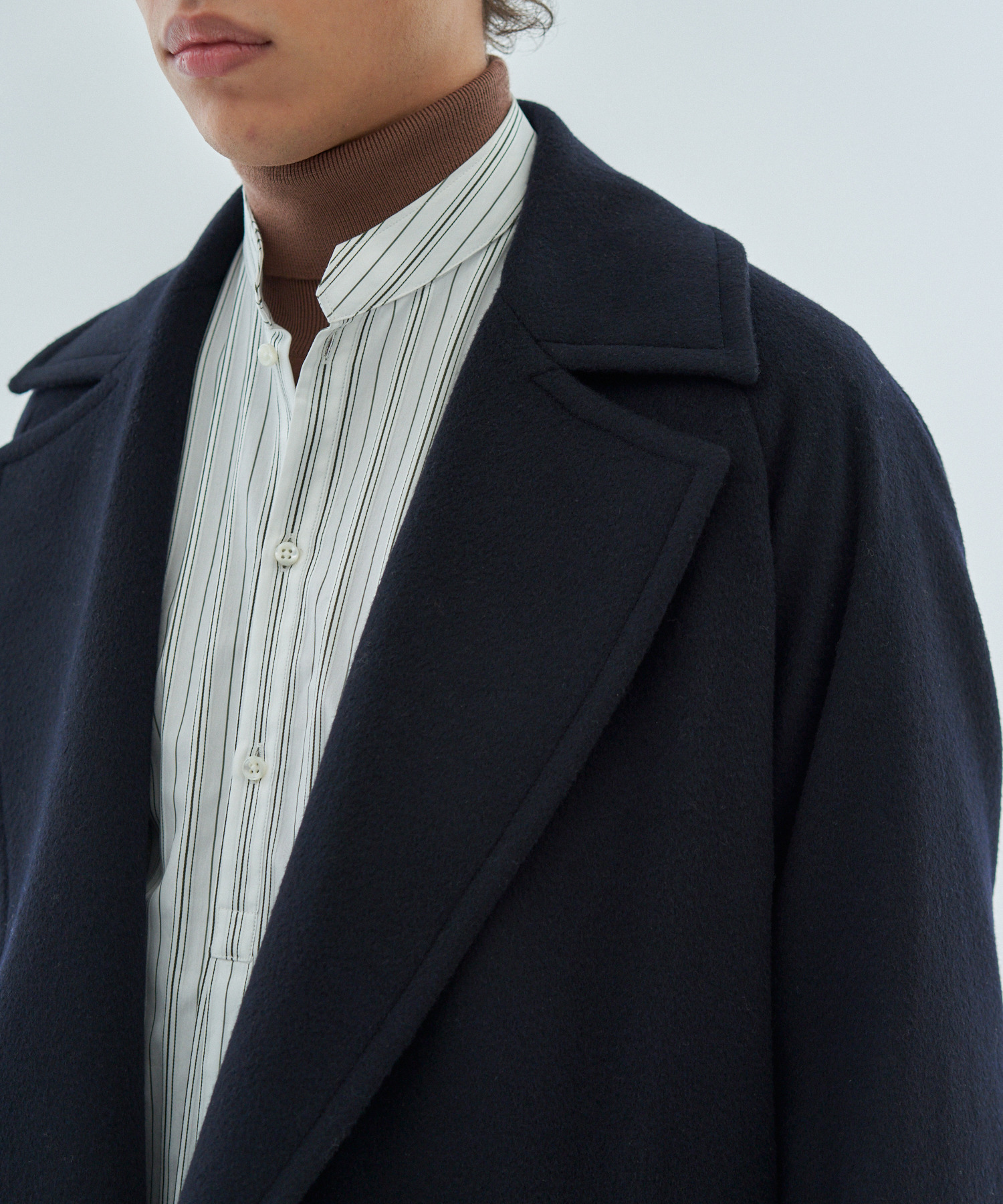 ESTNATION / ウールカシミヤ ビーバーラップコート｜ESTNATION ONLINE