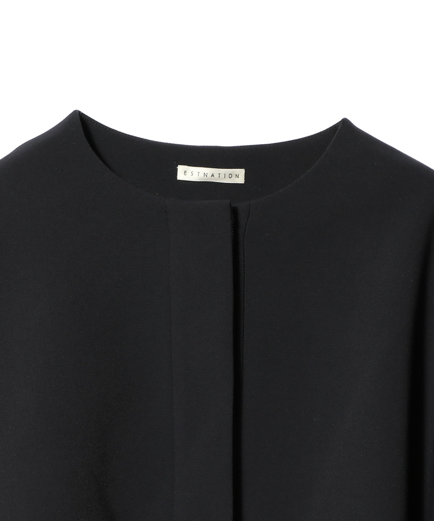 ESTNATION / ノーカラーケープコート｜ESTNATION ONLINE STORE