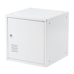 鍵付きボックス（防犯・セキュリティ・小型・金庫・スチール・卓上