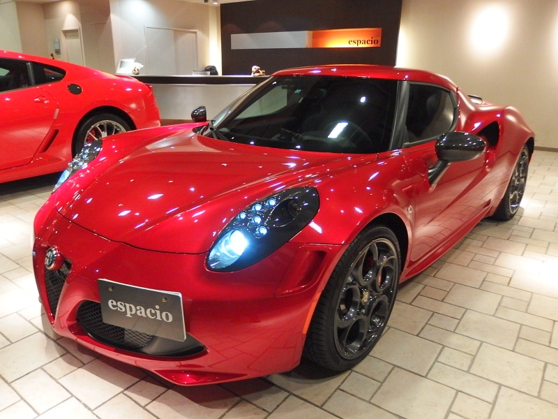 アルファロメオ 4C 4C Launch Edition 世界限定1,000台、国内限定100台