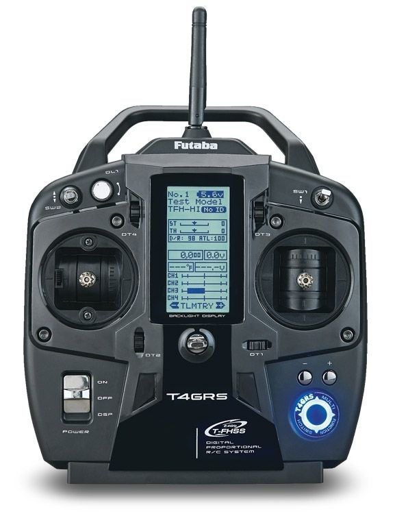 Futaba T4GRS Stick radio Car/Boat T-FHSS | EuroRC.com