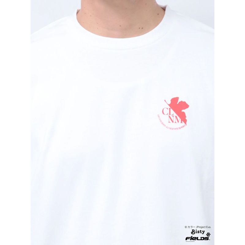 EVANGELIONxCALNAMUR】最後のシ者 ロンTEE/黒(フリーサイズ 黒