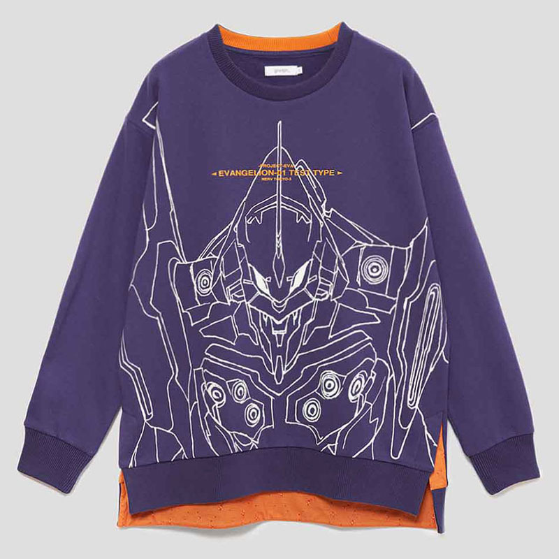 EVA×graniph 】スウェット/L.C.L.(ヱヴァンゲリヲン新劇場版)(M