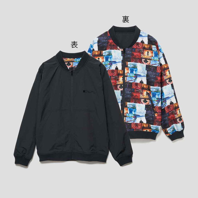 EVA×graniph 】リバーシブルブルゾン/ヱヴァンゲリヲン新劇場版