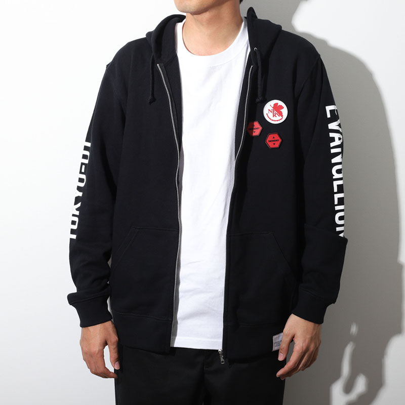 EVA STOREオリジナル ジップアップパーカー/Parka style pilot(L