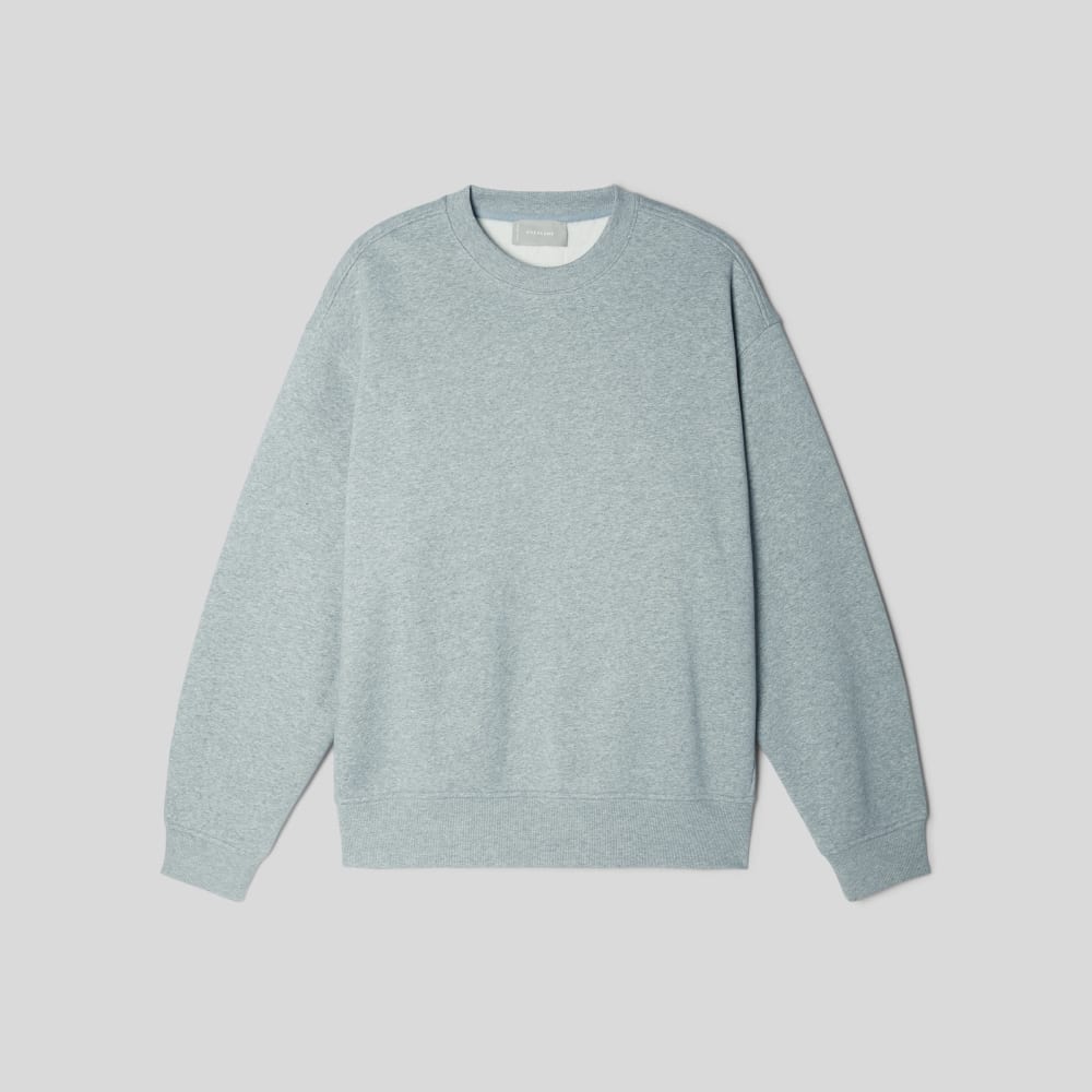 The ReTrack Crewneck Sweatshirt | Heathered Grey – Everlane