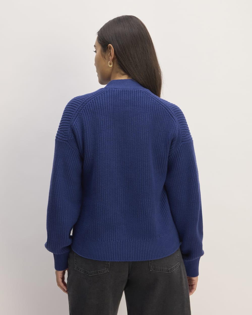 The Boxy Cardigan in Everyday Cotton | Bellwether Blue – Everlane