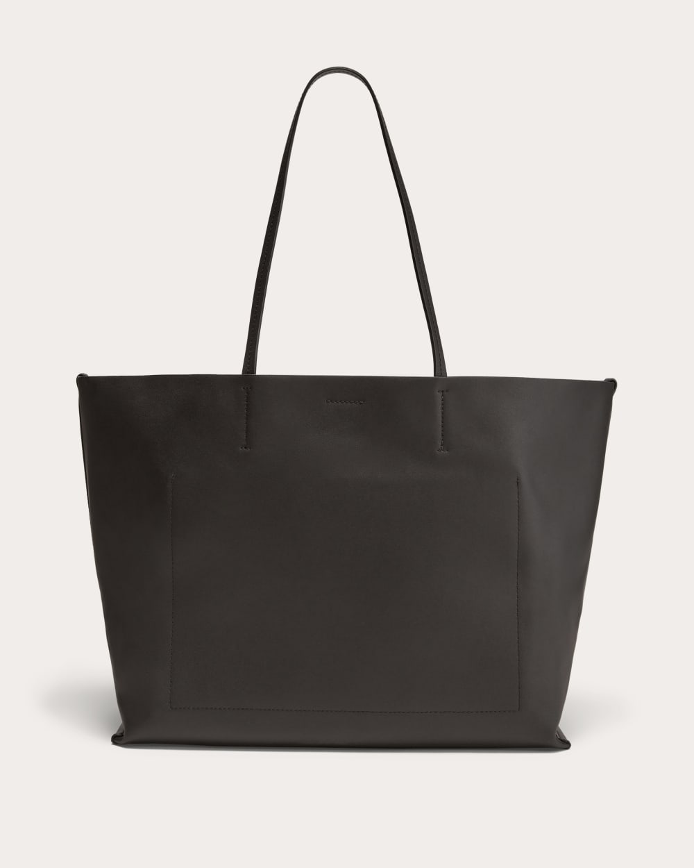 The Luxe Italian Leather Tote | Black – Everlane