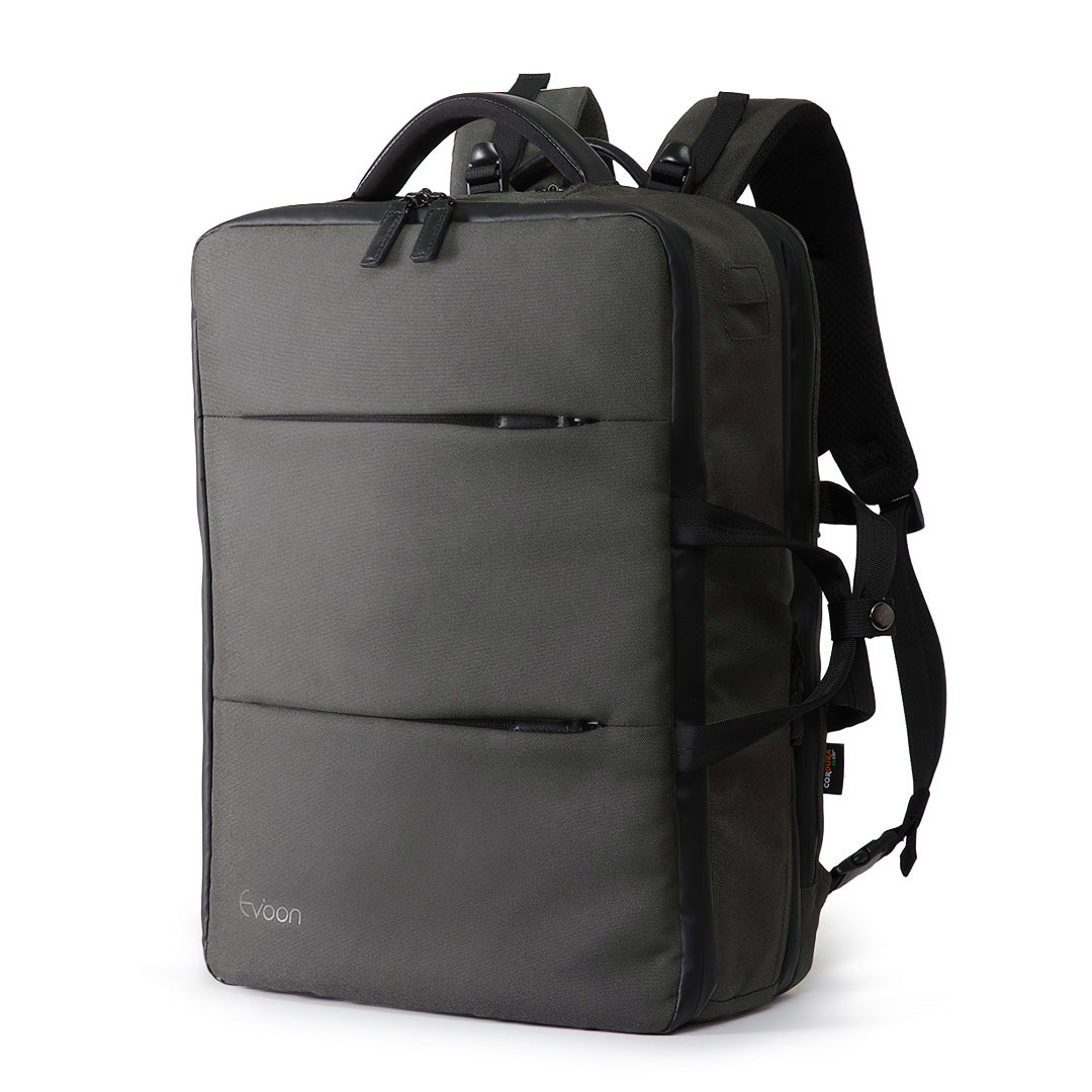 Evoon マルチビジネスリュック5.0・容量25L～拡張時35L【送料無料・3