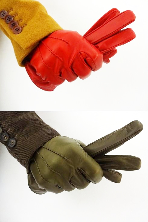 ナポリ発！！ MARIO PORTOLANO（マリオポルトラーノ）レザーグローブ