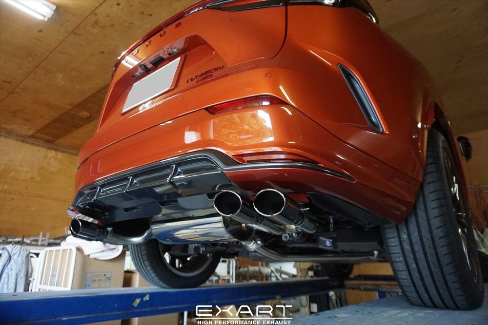 お知らせ】LEXUS NX450h+/350h/350用 ONEマフラーの選べるテールエンド