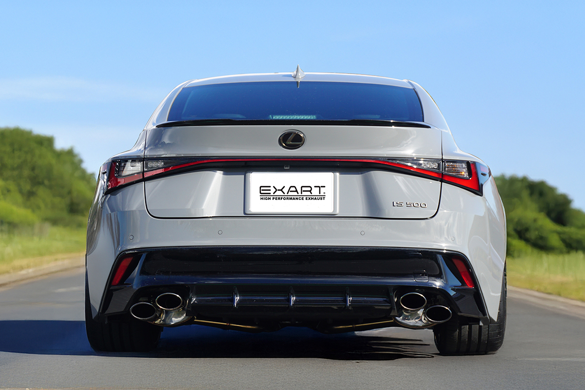 EXART iVSC マフラー LEXUS IS500 | EXART – High Performance Exhaust