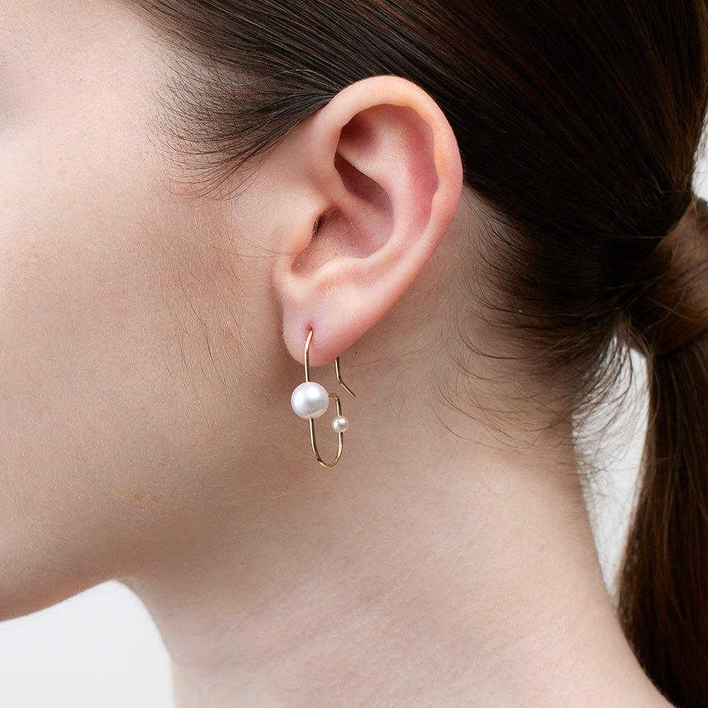 ミロ アコヤパール ピアス｜正規販売店のアイアイイスズ