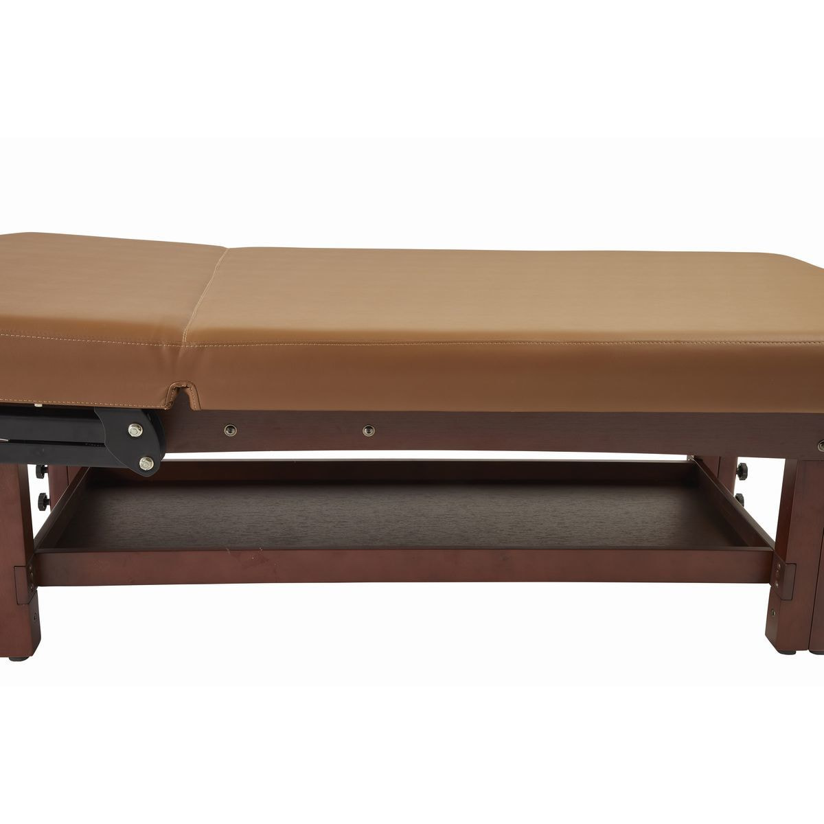 FORTE】アームレスト可動式高級木製リクライニングベッド「フォルテ