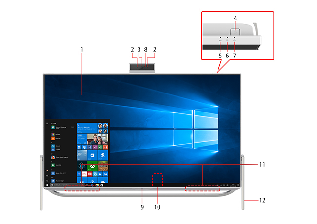 今までに発表した主な製品（23.8型 デスクトップパソコン（PC