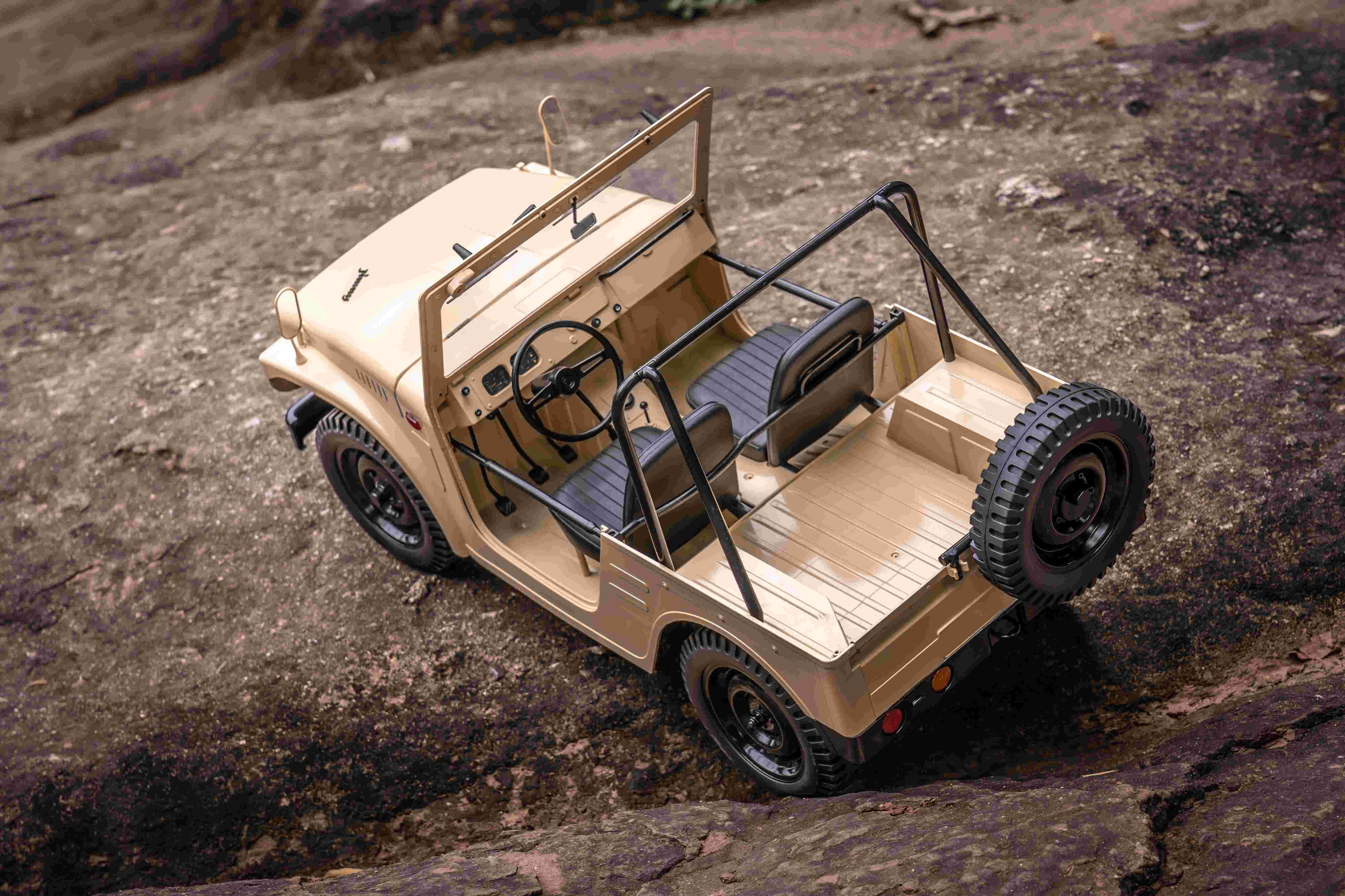 1:6 Scale RC Jimny RS Brown | Leaf-Spring Chassis | FMS Hobby