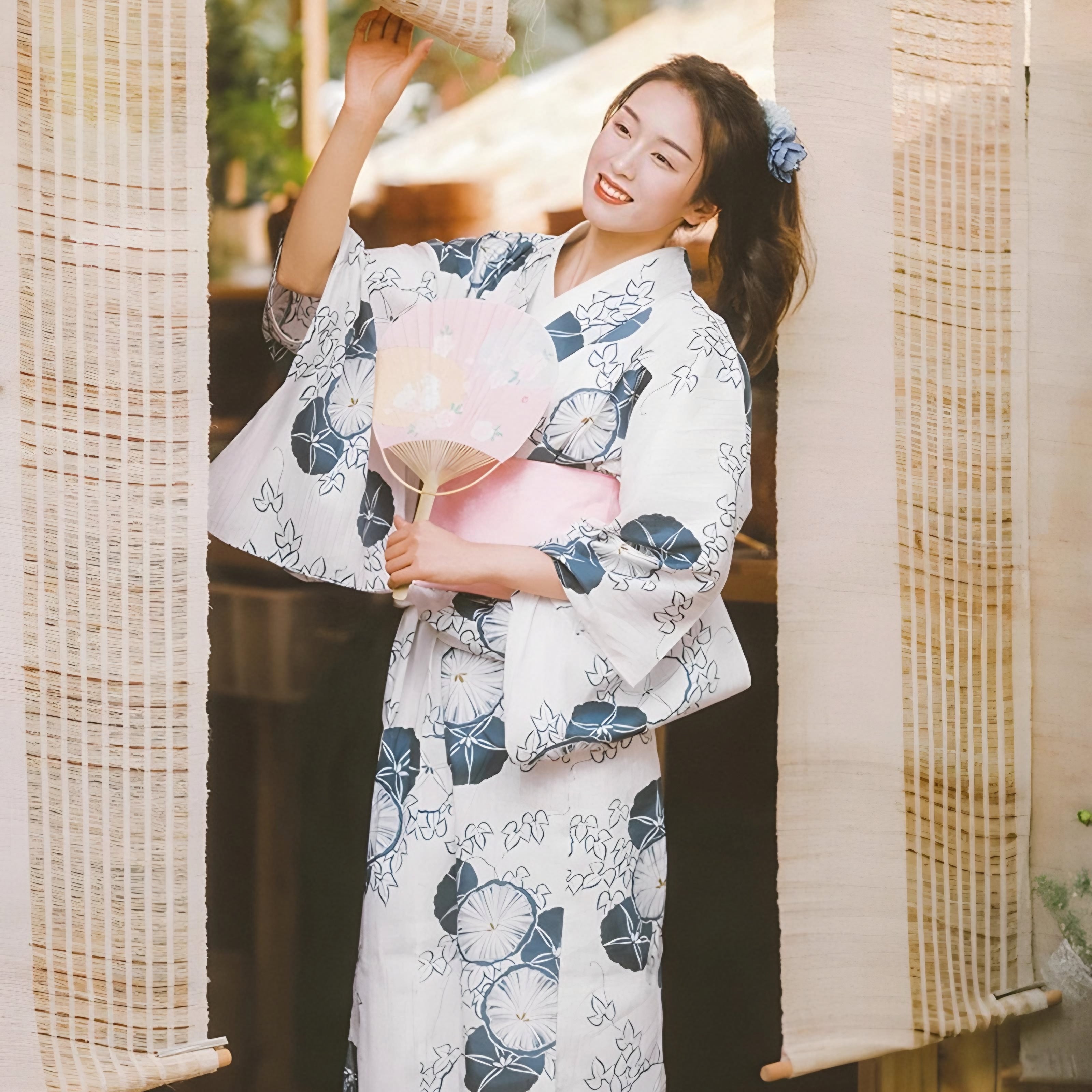 Women Festival Wear Yukata [Asagao] | Japanese Kimono Shop