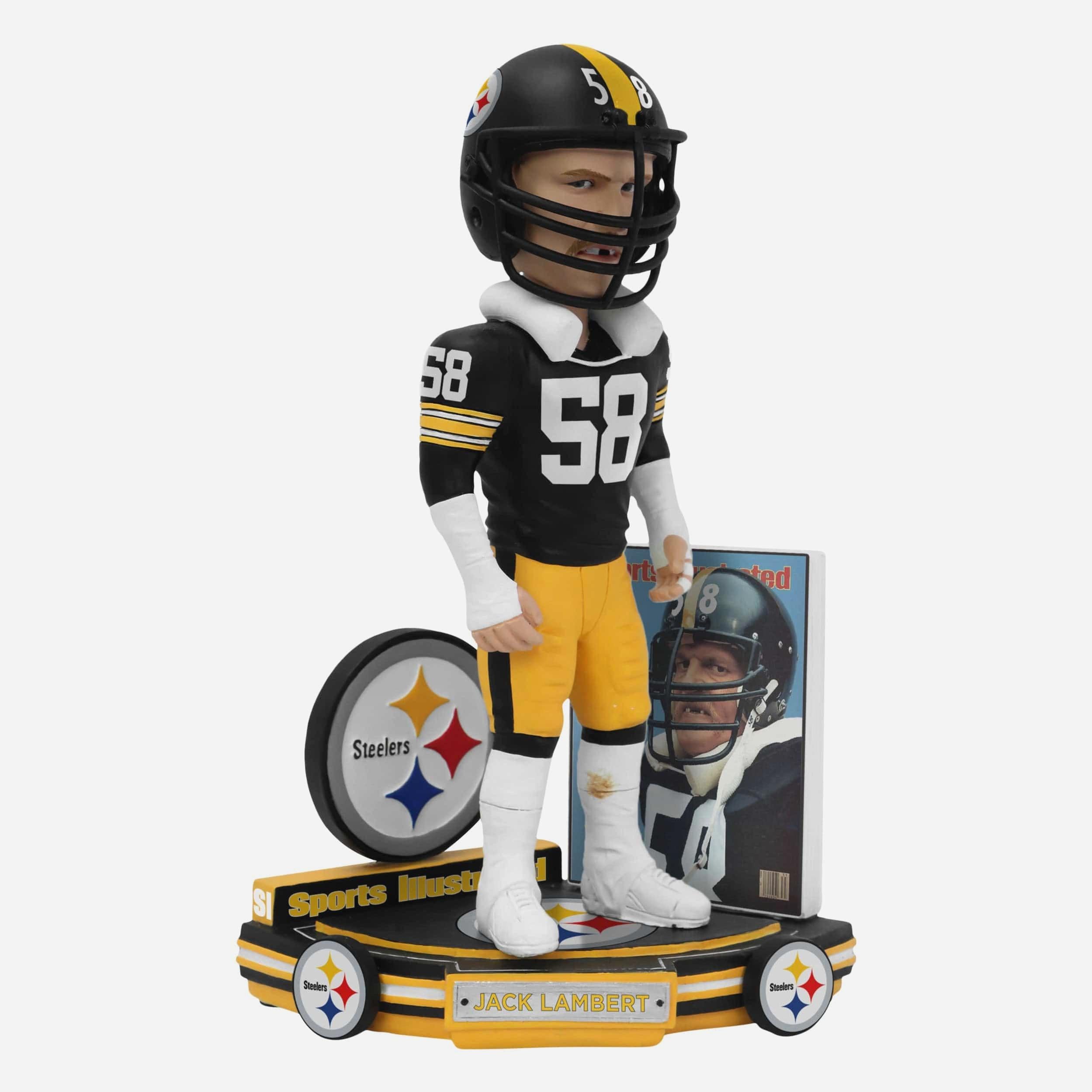 Jack Lambert Pittsburgh Steelers Man Of Steel 1984 Sports