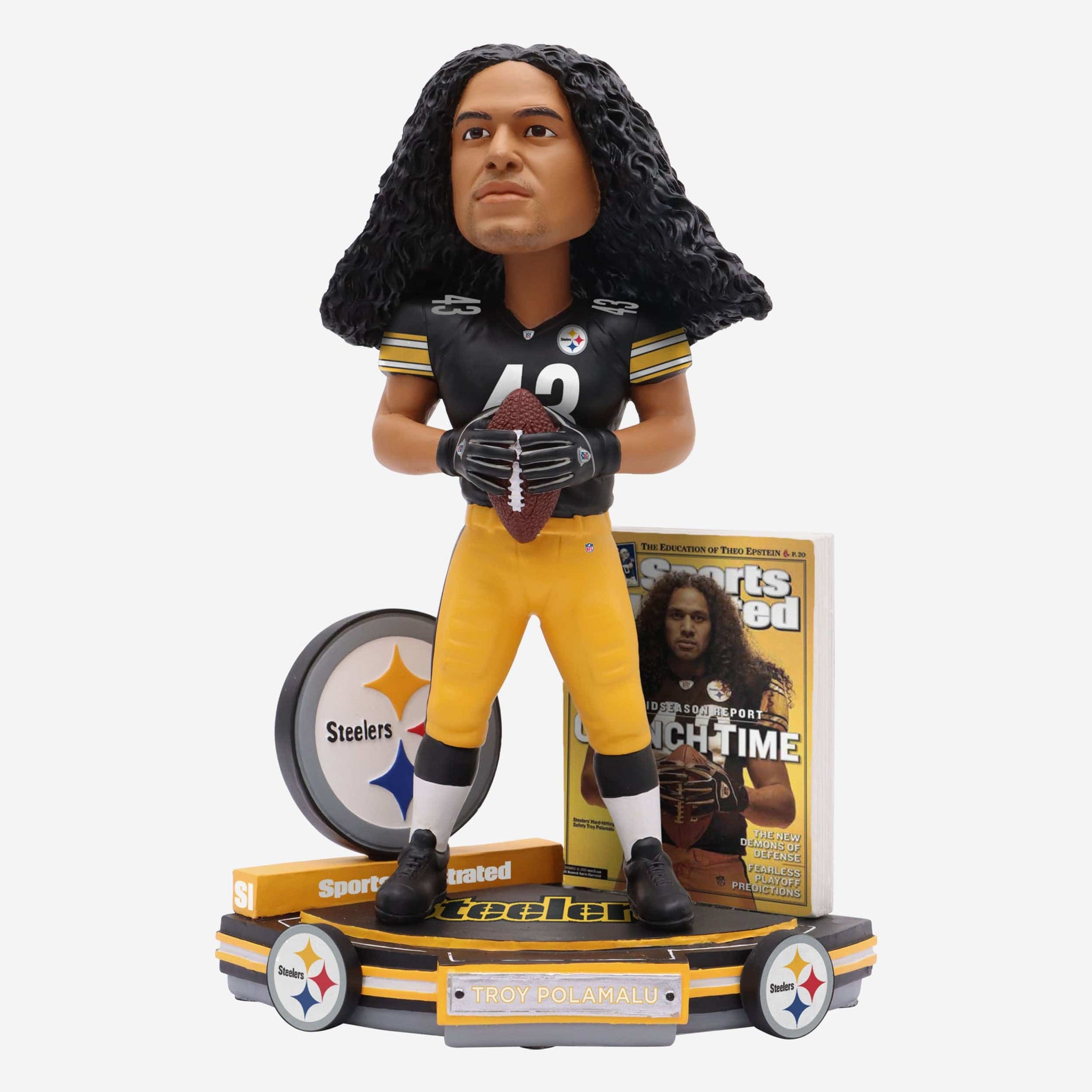 Troy Polamalu Pittsburgh Steelers Sports Illustrated Cover