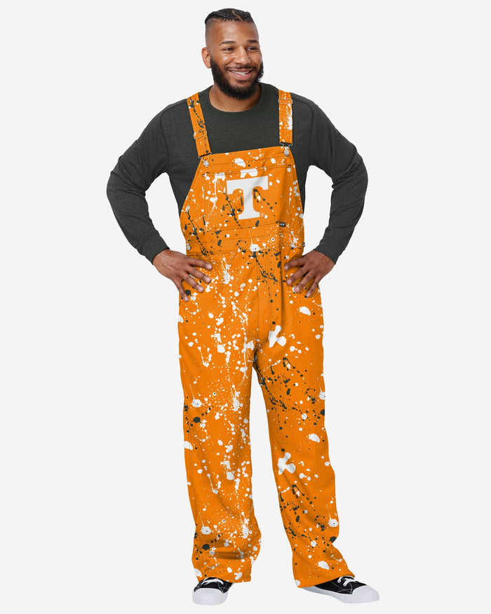 Tennessee Volunteers Mens Paint Splatter Bib Overalls FOCO