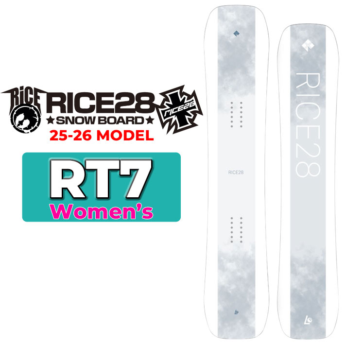 25-26 RICE28 スノーボード ライス 28 RT7 アールティー セブン