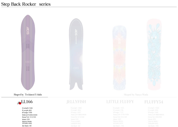 予約商品] 26-27 モス スノースティック MOSS SNOWSTICK LL166 166.6cm