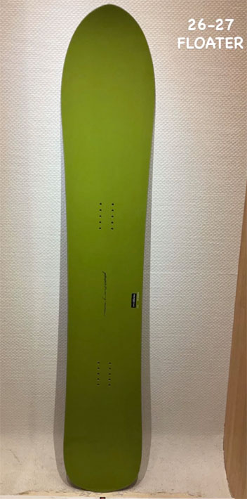 予約商品] 26-27 GENTEMSTICK ゲンテンスティック FLOATER 162 162.6cm