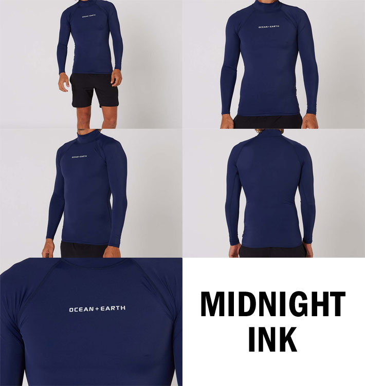 OCEAN&EARTH オーシャンアンドアース SCRIPT L/S RASH GUARD