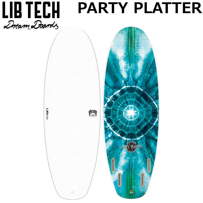 LIBTECH サーフボード リブテック PARTY PLATTER 5'4 / 5'7 / 5'10