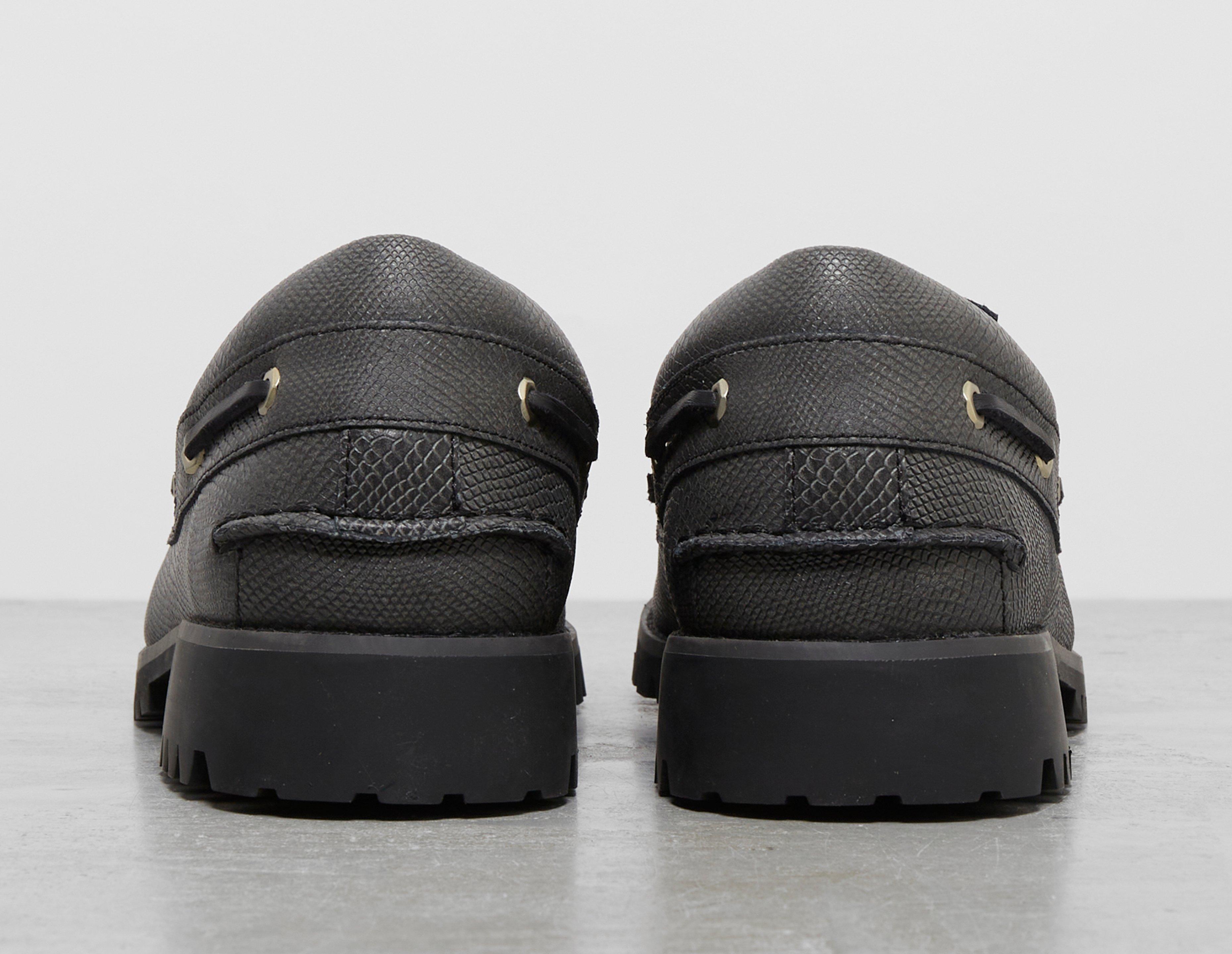 Black Timberland 3 Eye Authentic Boat Shoe | Footpatrol