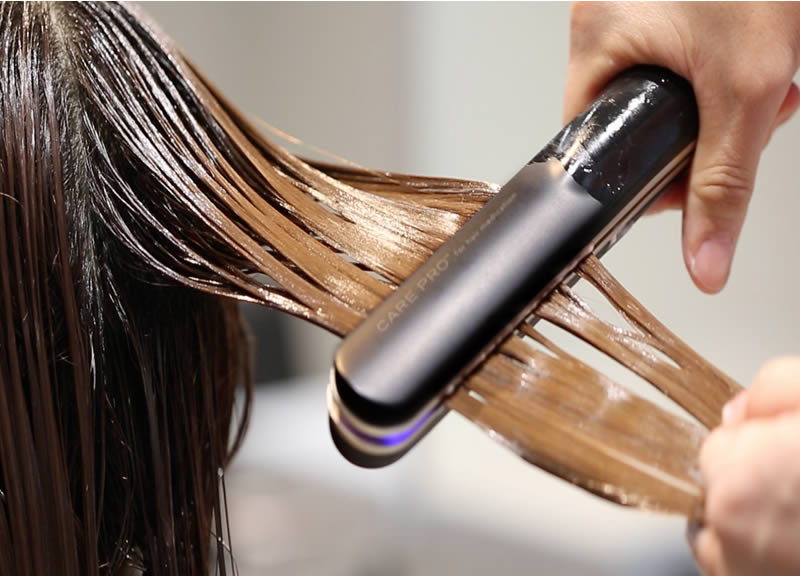 正規販売店】ケアプロ 超音波アイロン 超音波トリートメント