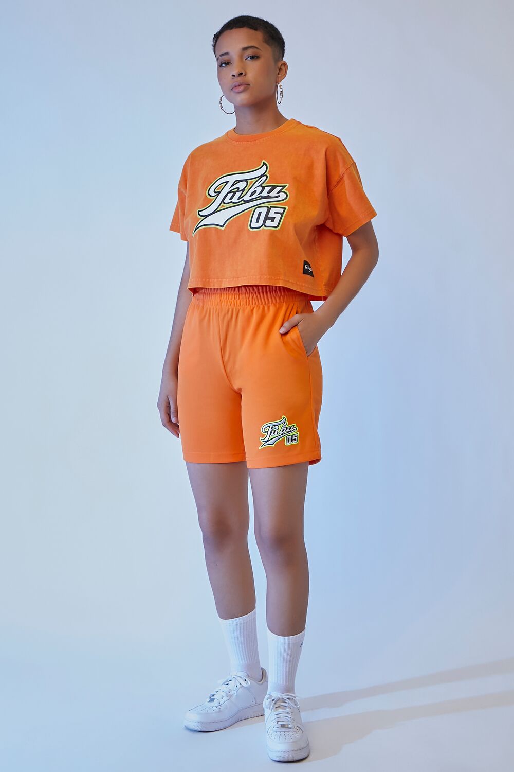 Cropped FUBU 05 Graphic Tee