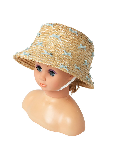 NOELLE | ストローハット - ピンク 【公式】fafa(フェフェ) オンライン