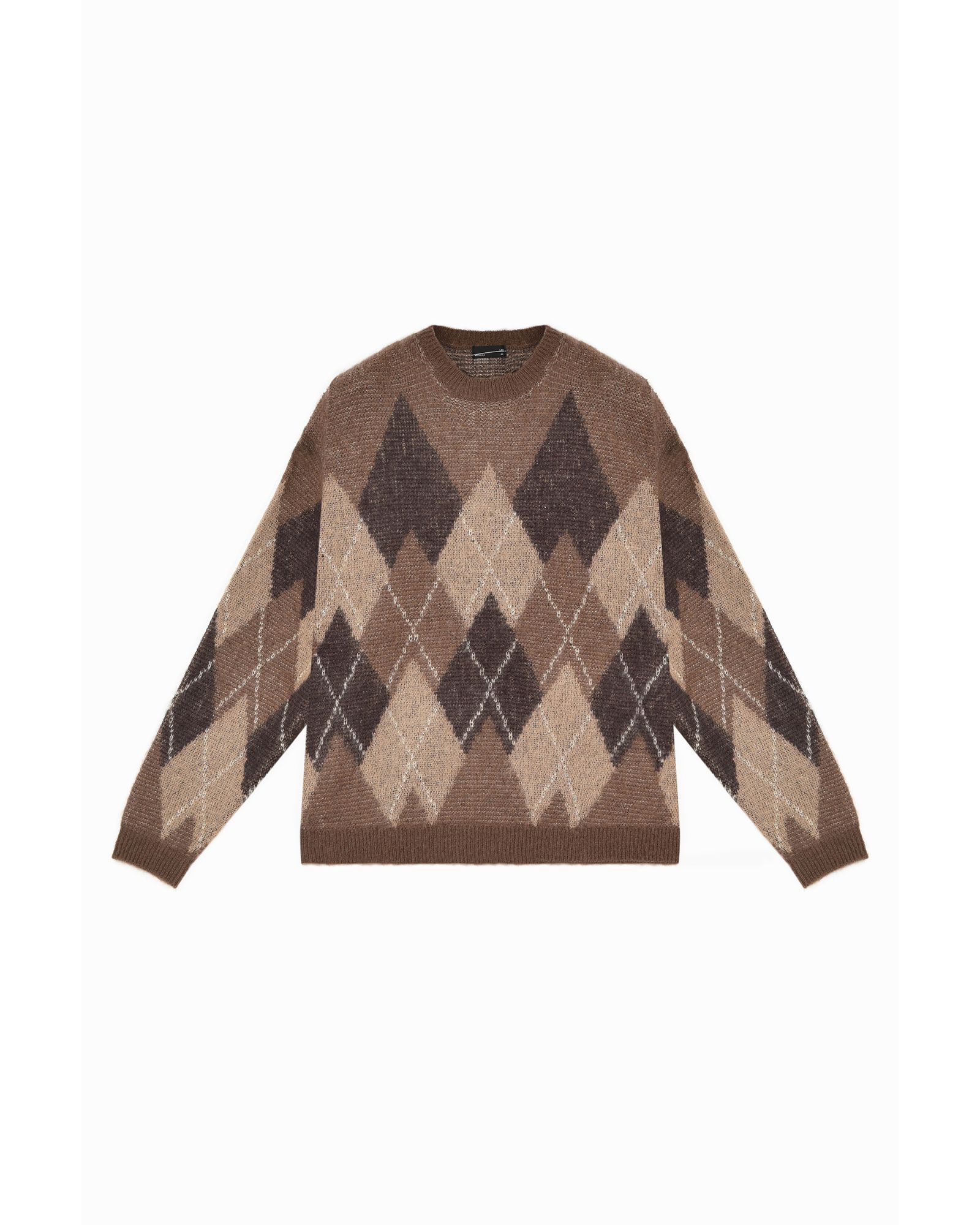 LAD MUSICIAN - Argyle Pullover Knit | fakejam