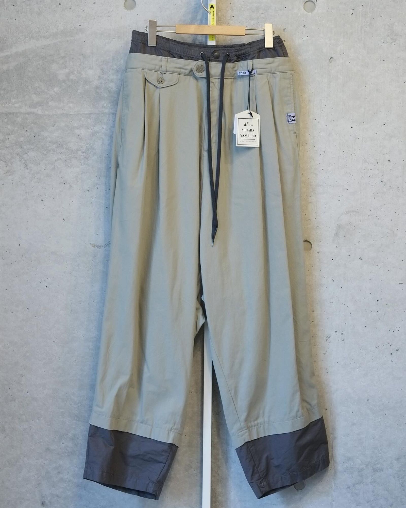 Maison MIHARA YASUHIRO - Layerd Saruel Trousers | fakejam